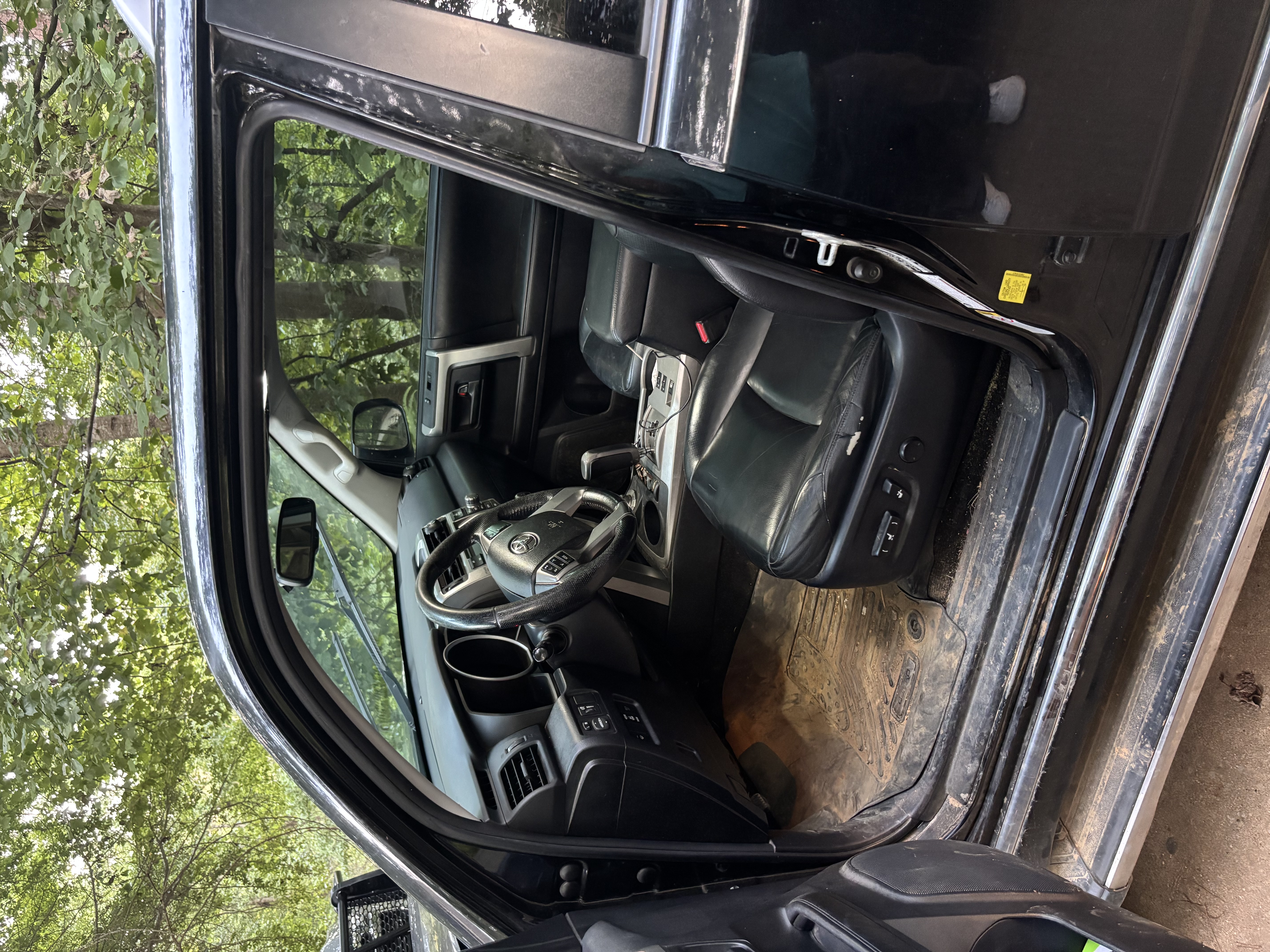 4Runner interior before