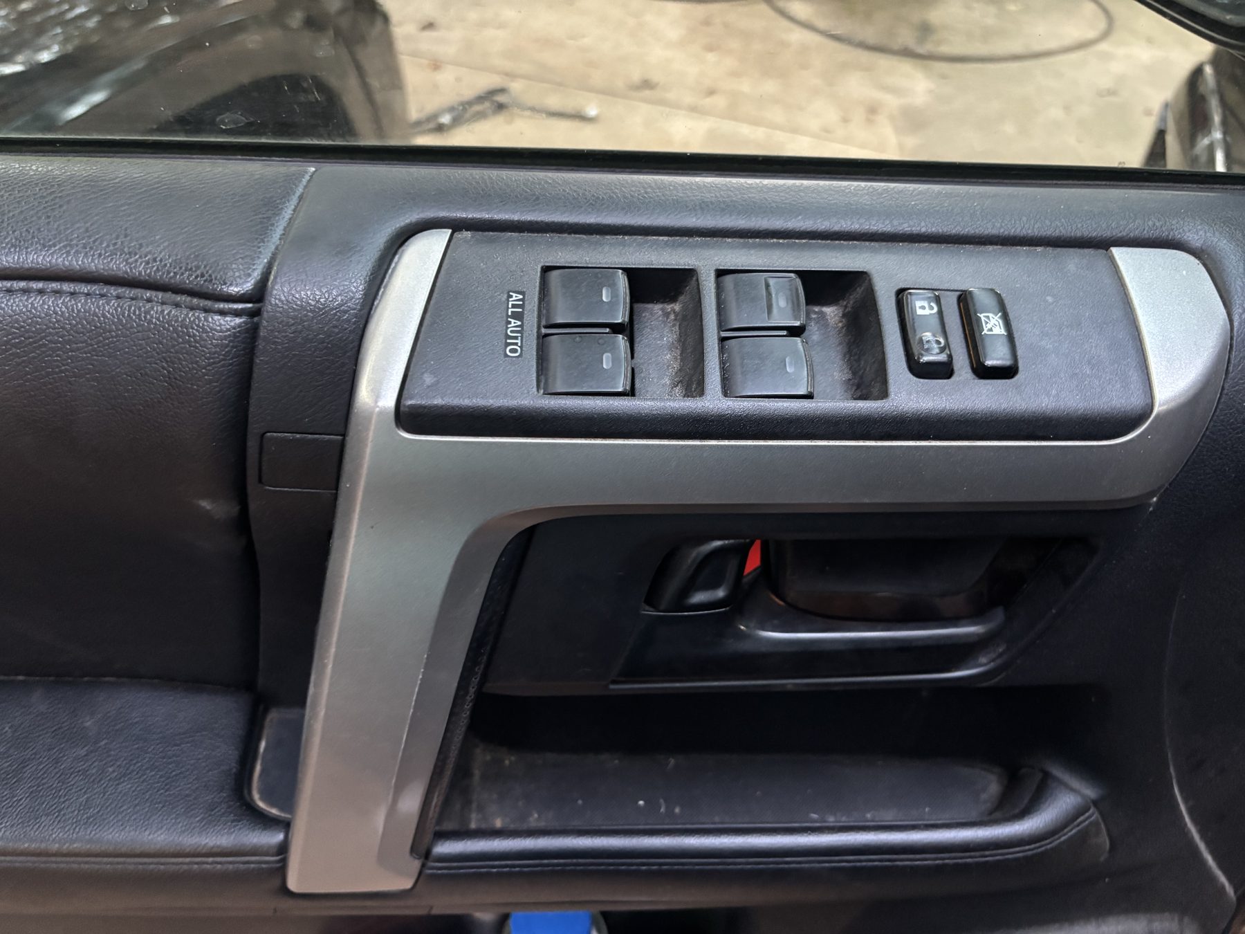 4Runner door panel before