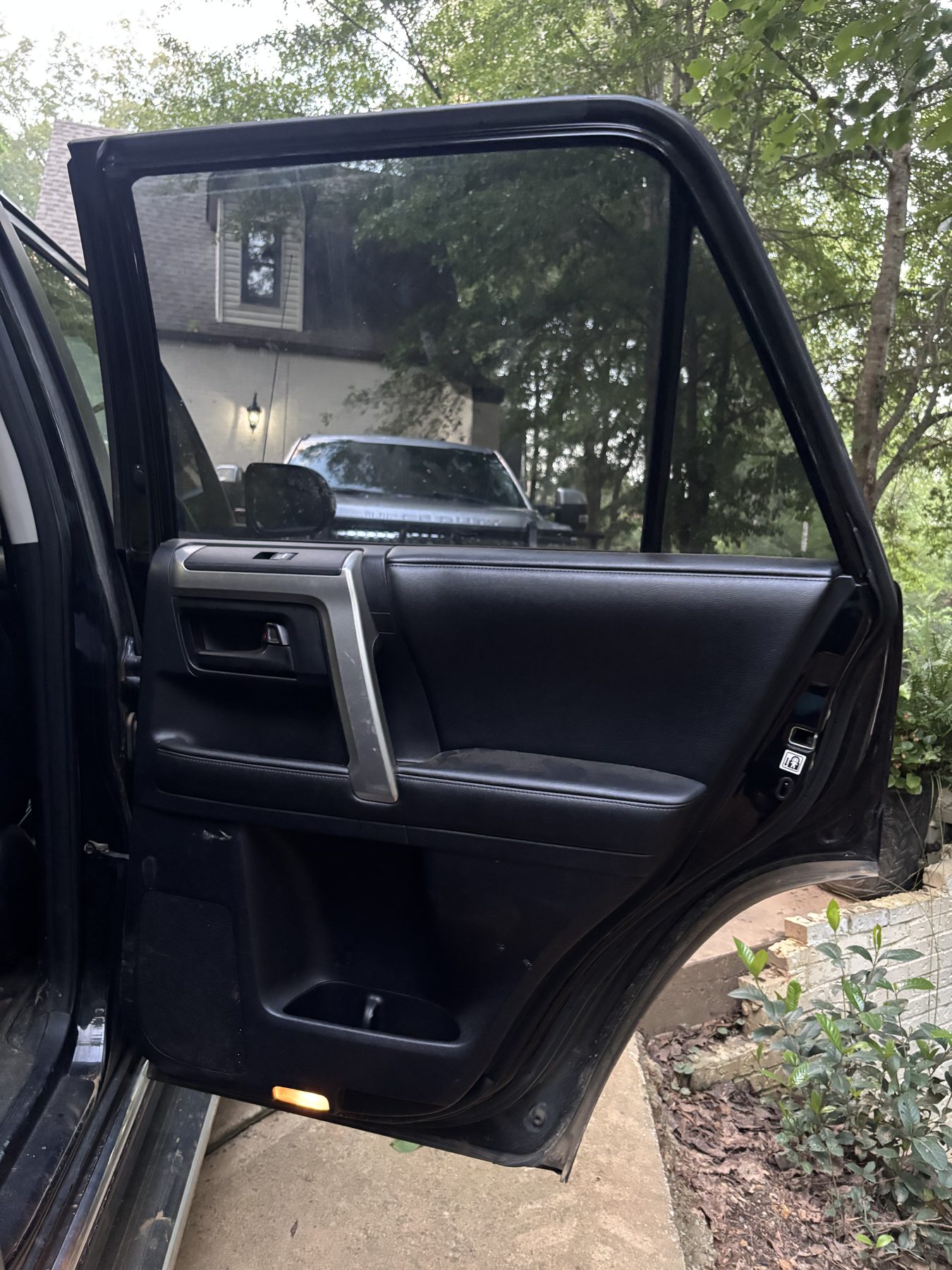 4Runner rear door interior after