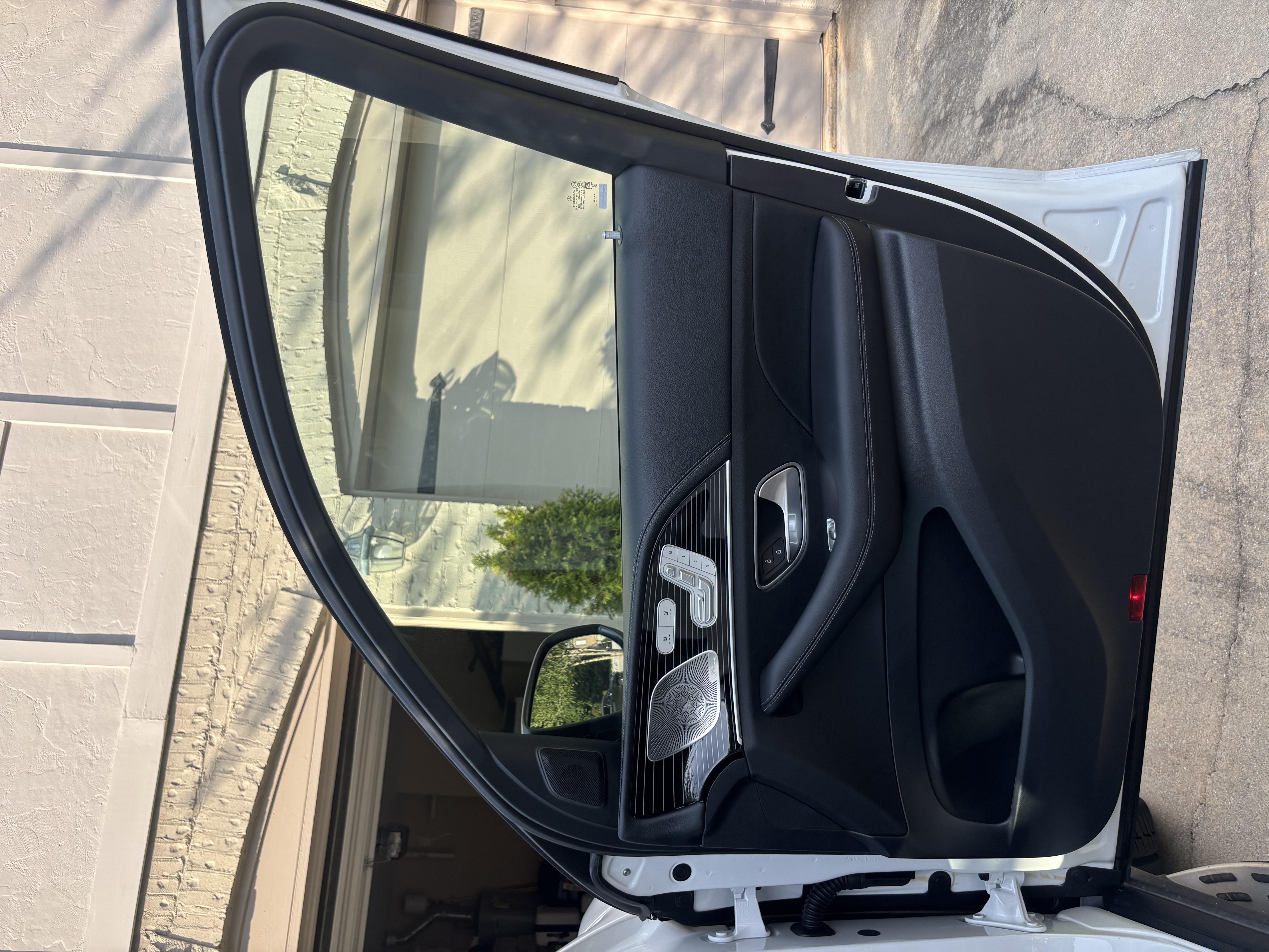 Mercedes GLE interior after